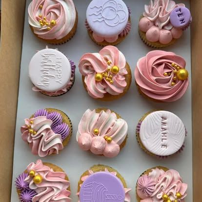 Strawberry Cupcakes by b·treats