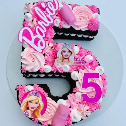 Pink Number Five by b·treats